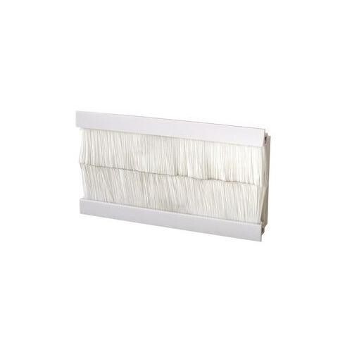 Weißer Bürsteneinsatz Euro-Modul. 100x50mm - Bild 1 von 1