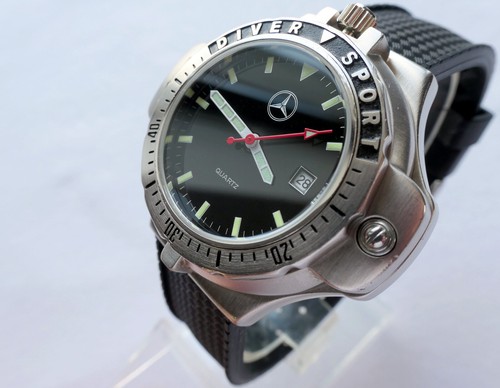 Mercedes Benz Classic Diver Rambo Design Compass Car Accessory Sport Watch - Picture 10 of 23