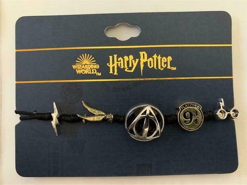 Harry Potter Icon Charm Cord Bracelet - Picture 2 of 2