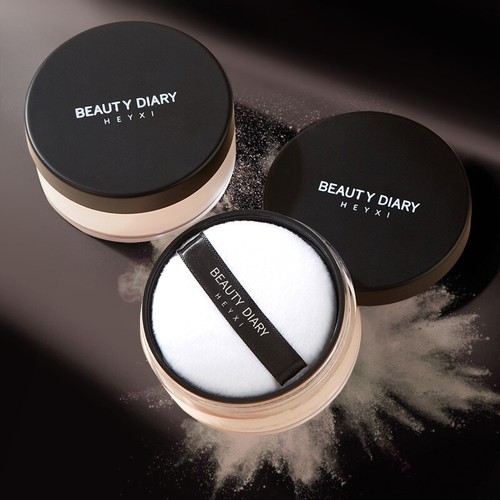 Concealer-Puder Ölkontrolle Make-Up-Fixierpuder Zartes Loses Puder~ ( - Bild 3 von 15