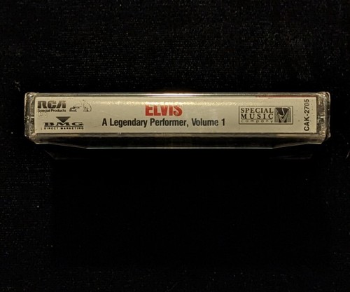 Elvis Presley Cassette Tape A Legendary Performer Volume 1 New Sealed - Picture 3 of 5