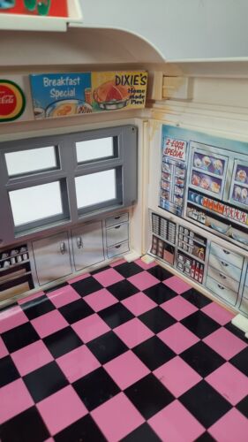 Vintage Tyco Toys Dixies Diner Lot Diner Figuren Auto & Zubehör - Bild 8 von 22