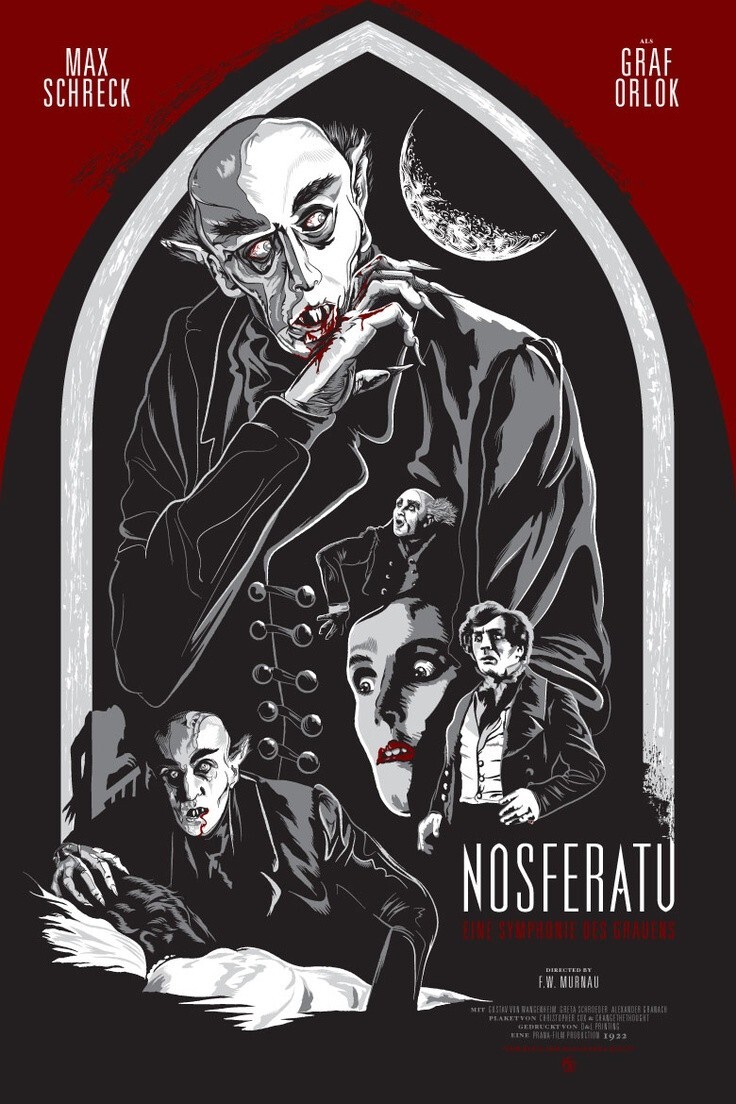 大型 映画ポスター ノスフェラトゥ Nosferatu US版 両面印刷 ds1 映画館用両面ポスター】ノスフェラトゥ / Nosferatu - メルカリ