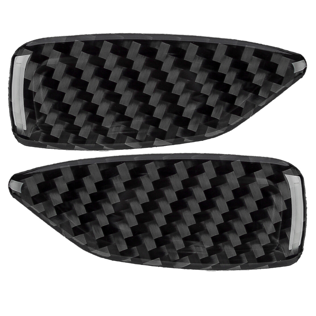 4pcs Fit For BMW 3 Series E46 Carbon Fiber Door Handle Bowl Cover
