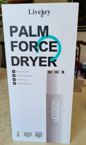 LIVEKEY Asciugatrice Palm Force, Asciugatrice Portatile Professionale per Cani Animali Domestici - Foto 15 di 15