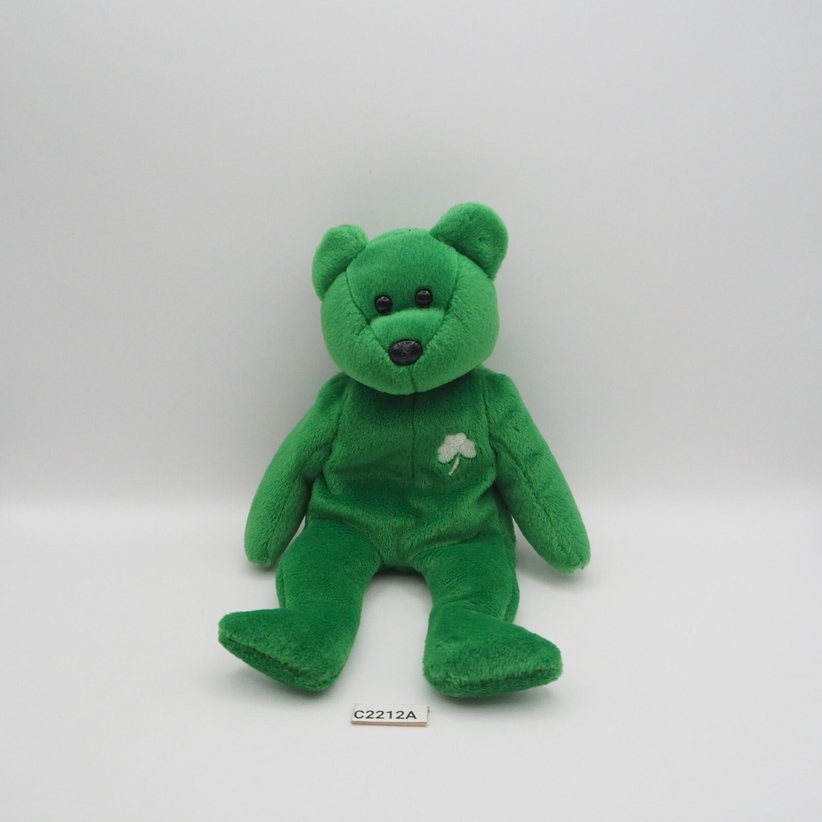 新品 kitamura ty BEANIE BABIES SENNA センナ君 Ty Beanie Baby TY C2212A Green Erin Plush Bear 8