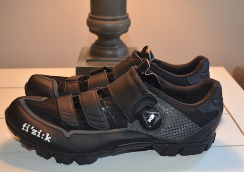 Men’s Fizik M6 BOA Mountain Bike (MTB) Cycling Shoes Black US Size 11.5, EUR 45