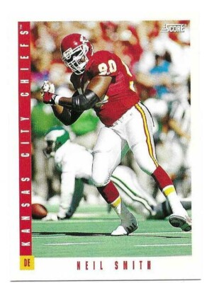 NEIL SMITH 1993 SCORE CARD MINT CONDITION