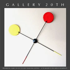 ITALIAN MID CENTURY MODERN WALL SCONCE! SARFATTI ARTELUCE LAMP VTG 50S