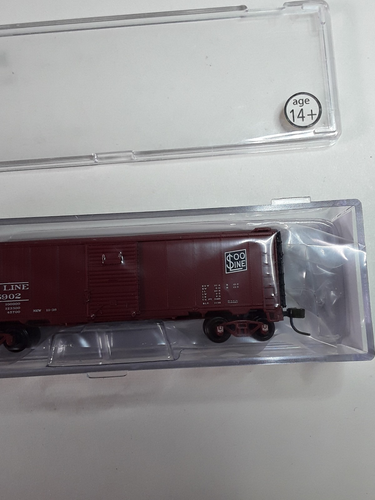 NOS Atlas TRAINMAN SOO LINE RD#135902 Spur N Box Car Train 50000527 - Bild 6 von 7