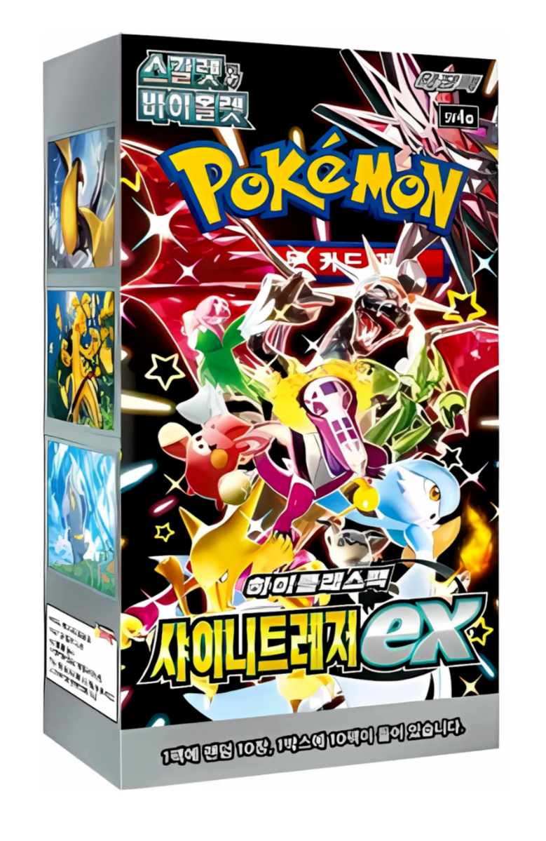 Pokemon Card Shiny Treasure Ex Booster Box sv4a - Korean Ver Preorder 30.03