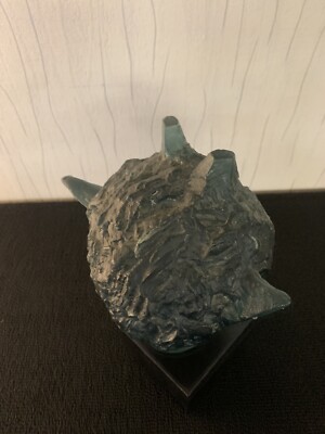 Sculpture 'Faune' in crystal Daum France and JP Demarchi No