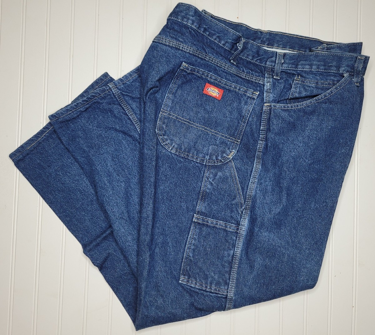 Dickies Men's Sz: 46x30 Relaxed Fit Industrial Carpenter Jeans