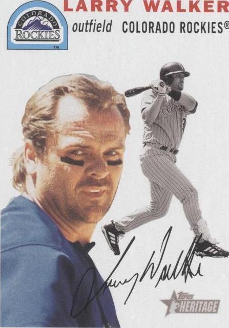 2003 Topps Heritage - Larry Walker #60 - 1 of 1