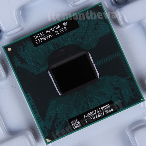 Original Intel Core 2 Duo T9800 SLGES Prozessor 2.93 GHz 1066 MHz 478 Sockel