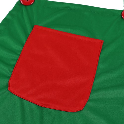 Womens Mrs Claus Santa Christmas Long Sleeve Dress Xmas Velvet Hooded Costume - Picture 46 of 47