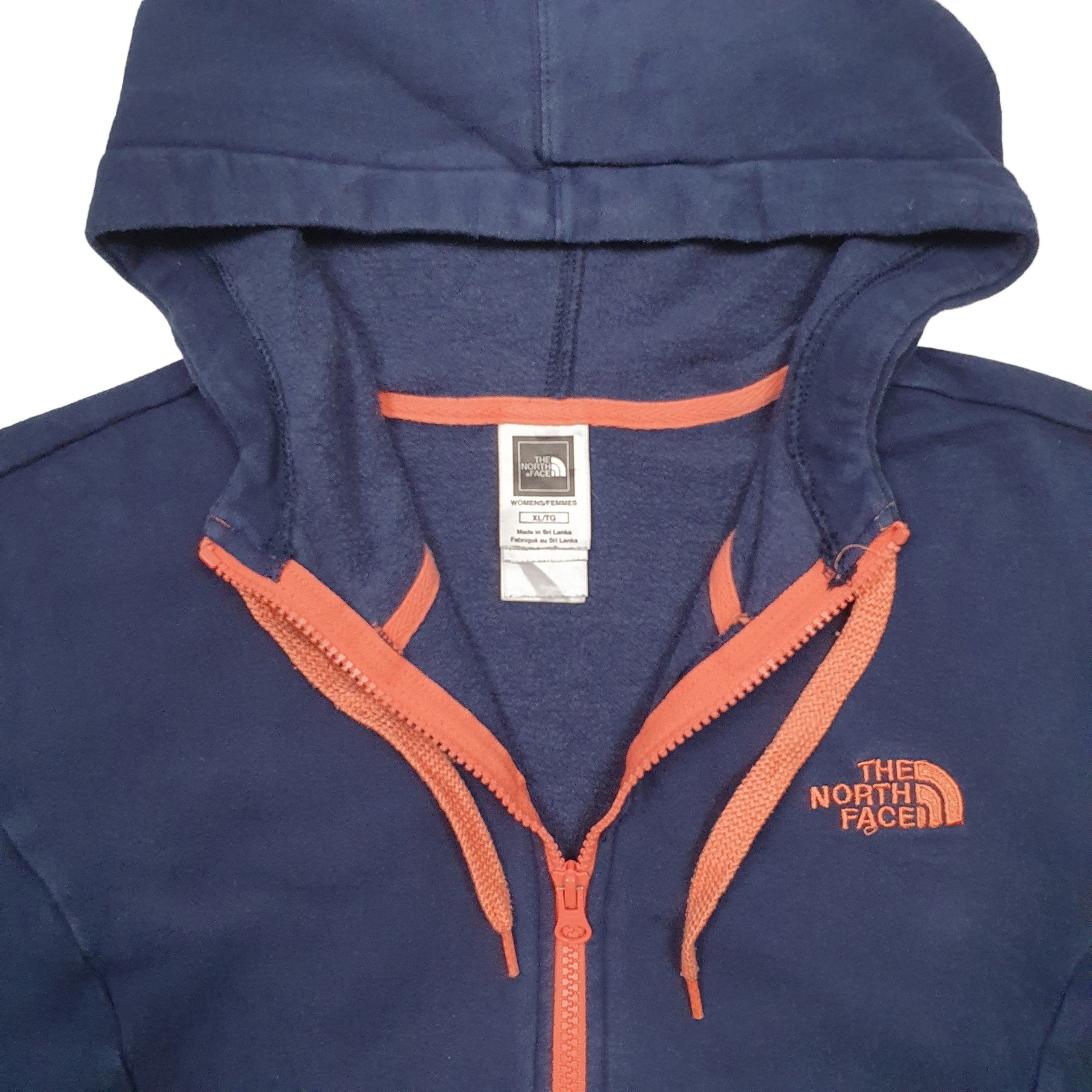 THE NORTH FACE Full Zip Cotton & Polyester Jumper Sweatshirt Womens L image 2