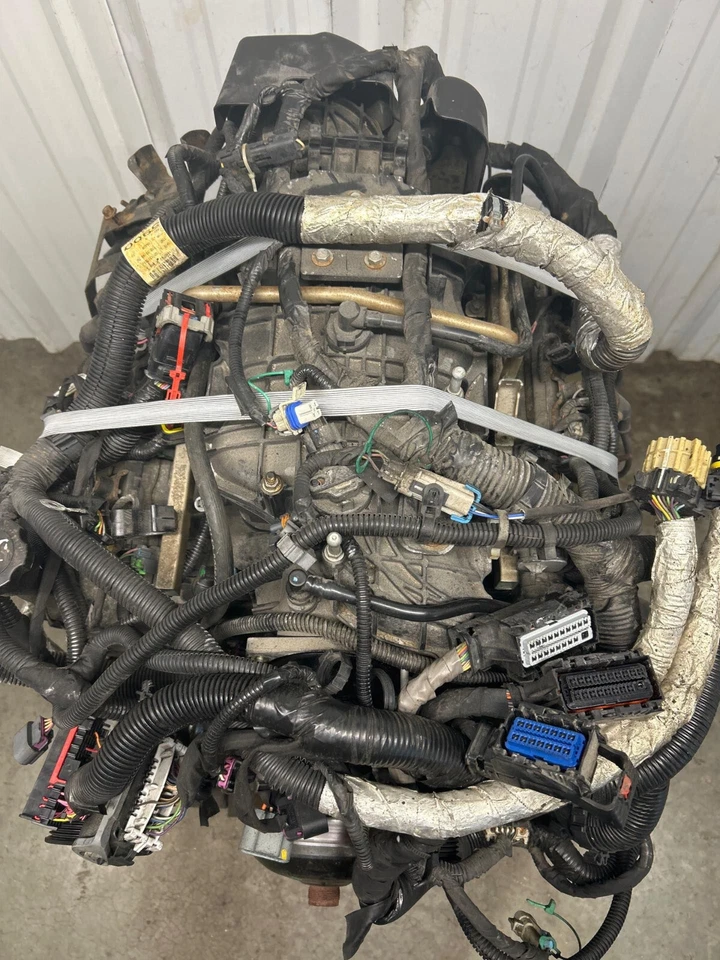 2011 Chevy Silverado 1500 Engine Motor 6.0L VIN J 8th Hybrid LZ1 53k 10 11 12 13 Foto 4 de 4