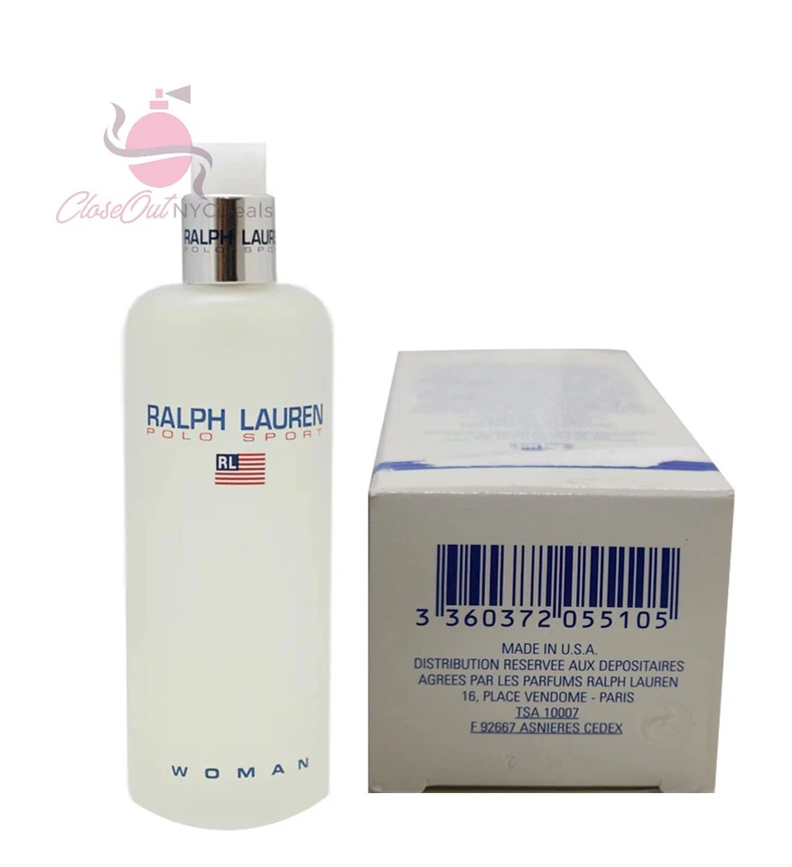 Polo Ralph Lauren Polo Sport 3,4 oz/100 ml EDT spray para mujer *AUTÉNTICO* Foto 3 de 3
