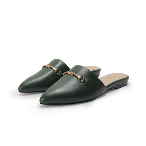 Scarpe sandalo Dor & Belle Belle originali pelle di agnello mulo piatto in pelle - Foto 10 di 16