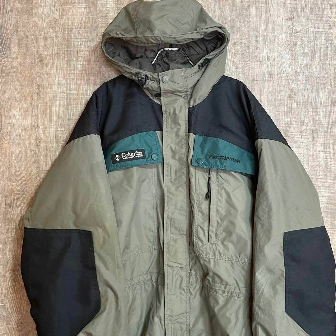 Columbia Mountain Jacket TECTANIUM Khaki Men’s LL