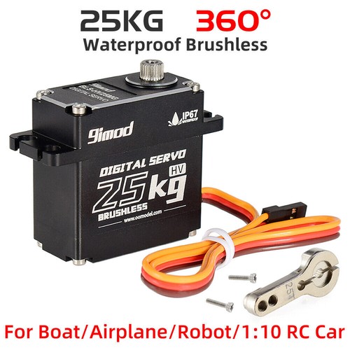 9imod Waterproof Brushless Servo 50KG 25KG Metal Gear for RC Car Truck Crawler - Picture 39 of 42