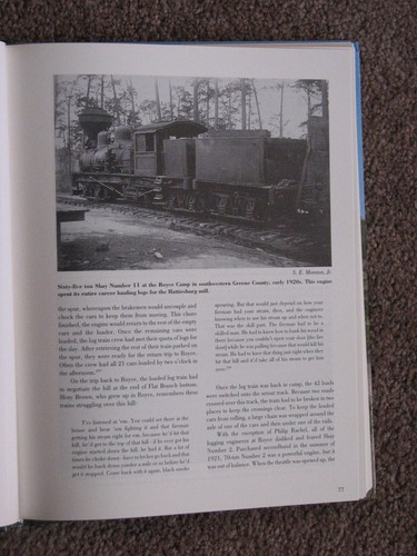 Steam Whistles in the Piney Woods Vol. 1 - Hoffman 1998 Signed Hardcover Logging - Picture 10 of 20