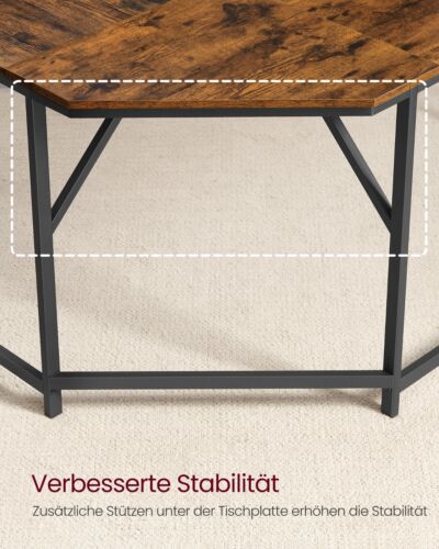 Vintage Schreibtisch Computertisch Arbeitstisch PC tisch Bürotisch Esstisch - Bild 17 von 51