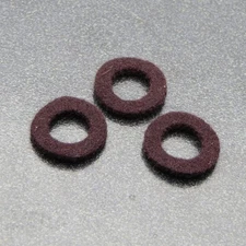 Genuine Bach Trumpet Student Model TR600 Felt Top Valve Cap Set of 3 NEW! BE3