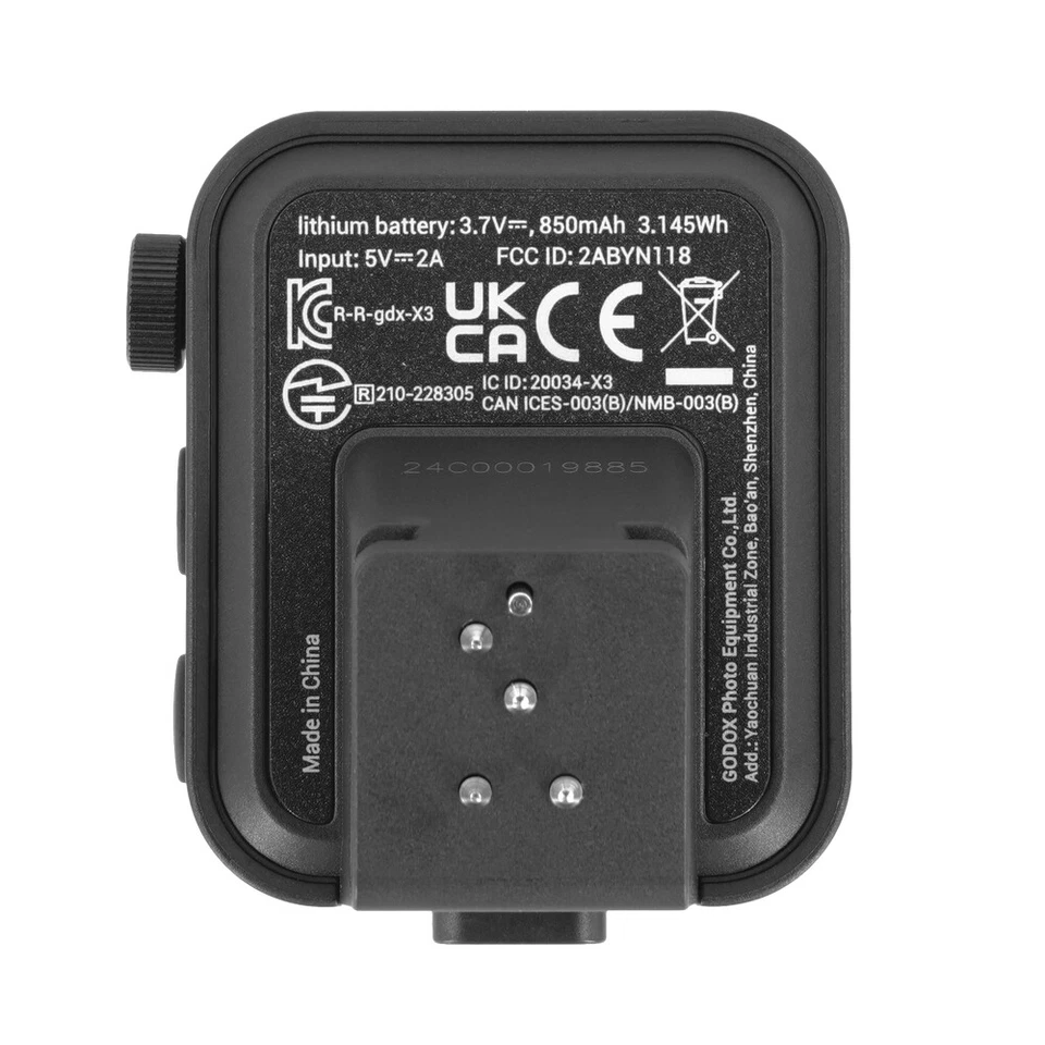 US Godox X3-N 2.4G TTL HSS Flash Disparador Transmisor Pantalla OLED Para Cámara Nikon Foto 4 de 4