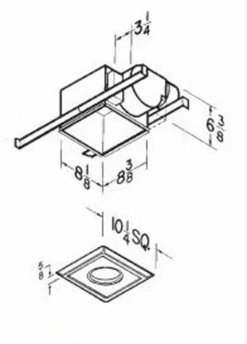 Bathroom Ceiling Exhaust Fan Heater Light Round Duct White Home - Bild 5 von 6