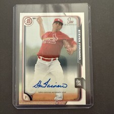 2015 Topps  Bowman Steven Farinaro Certified Autograph PA-SF