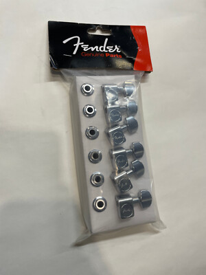 Fender Machine Heads American Standard Strat/Tele CHROME 099-0820-100