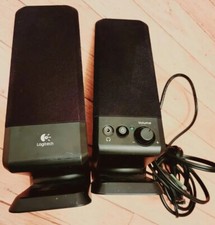 Logitech Computer Speakers PC system Wired Set Of 2 Tested