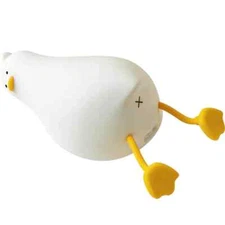 LED Duck Light Rechargeable Baby Bedside Touch Lamp for Breastfeeding Kids Decor