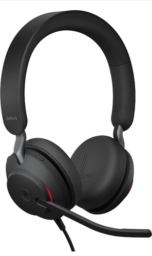 NEW Jabra Evolve2 40 Stereo Headset Wired Headphones (USB-C) P/N: 24089-989-899 - Picture 8 of 8