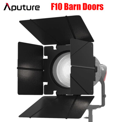 Aputure F10 10'' Barndoors For F10 Fresnel Lens LS 600d Pro 300d II/120d II/300X