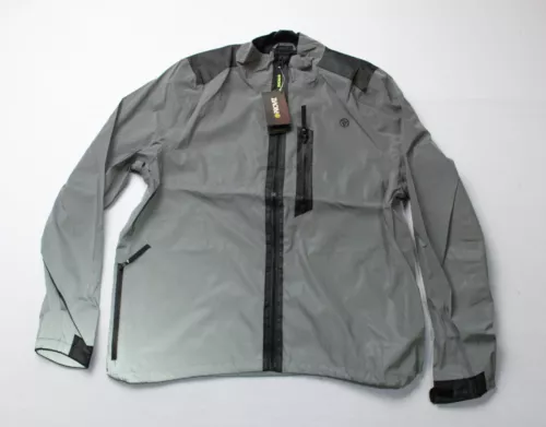 Proviz Men's Reflect360 100% Reflective City Cycling Jacket AR8 Silver Size XL