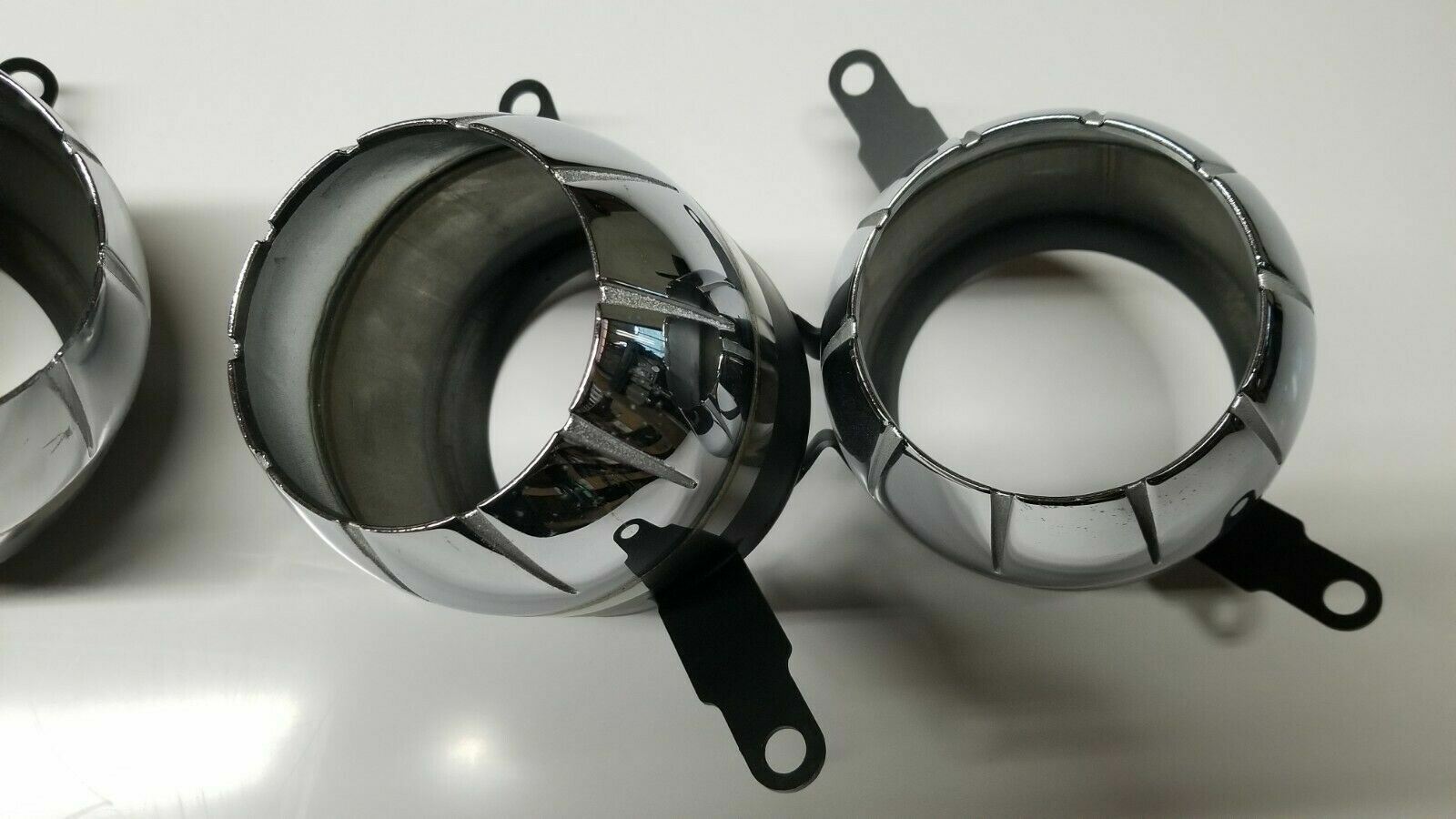 FERRARI F12 IPE STYLE EXHAUST TIPS LEFT AND RIGHT TAIL PIPE 