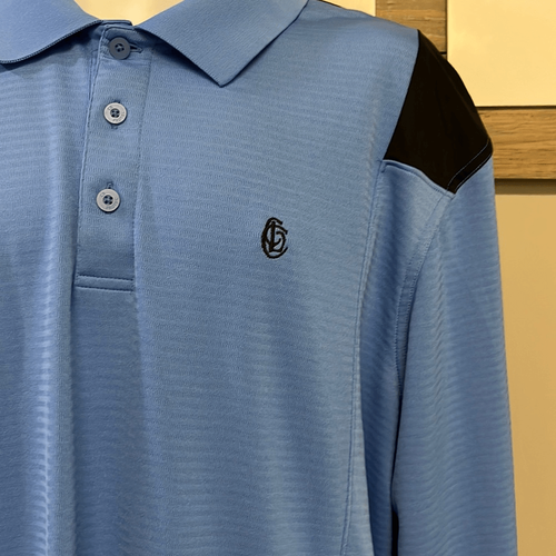 Cutter & Buck Men’s Blue Black Striped Collared Long Sleeve Golf Pullover- XL - Picture 5 of 16