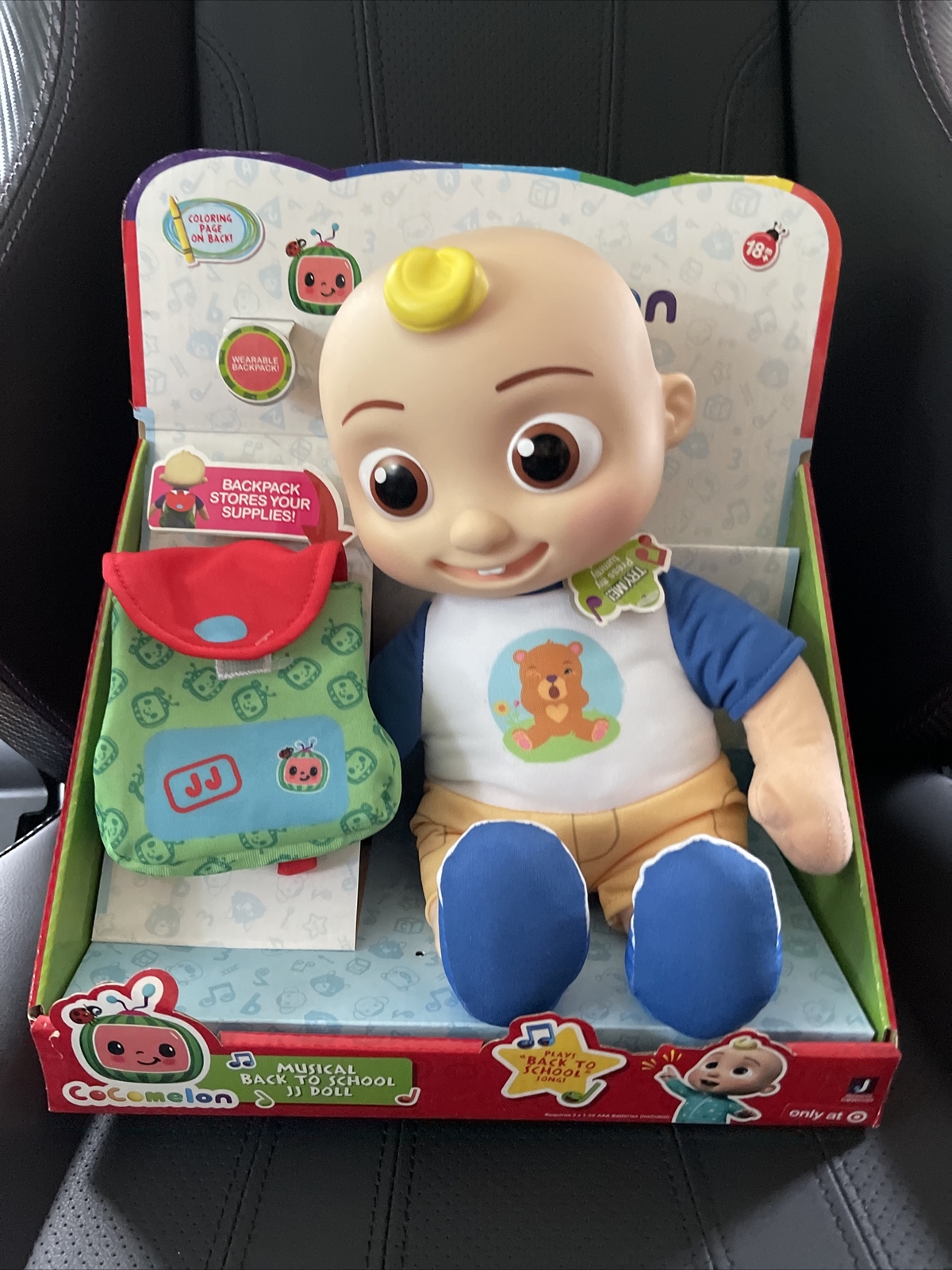 cocomelon back to school jj doll plush