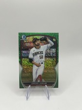 2023 Bowman - Chrome Prospects Jordan Lawlar #BCP-92 Green Shimmer Refractor /99
