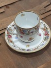 VTG Schumann Bavaria Cup Saucer Demitasse  Empress Dresdner Flowers — photo 5