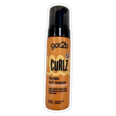 got2b curlz flexible curl mousse 200 ml