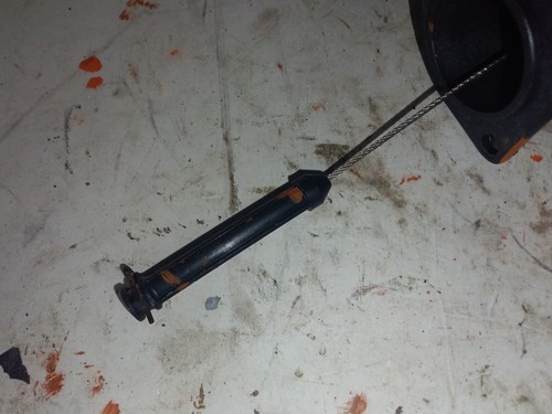 1997-2002 Jeep Wrangler TJ Cruise Control Cable Assembly 04854156 OEM Used - Picture 8 of 12
