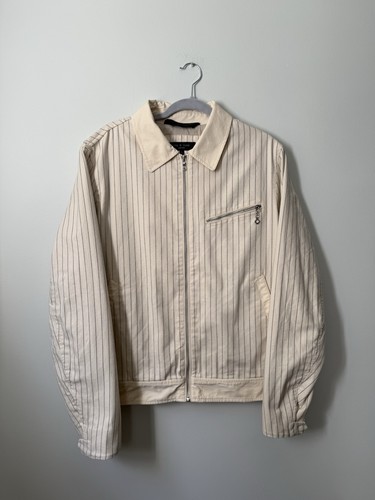 Rag & Bone Carter Pinstripe Work Jacket L NEW $598 MSRP - Picture 4 of 11