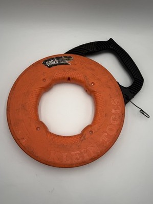 Klein Tools 56334 240  Steel Fish Tape Wire Puller Electrical Reel Works Great