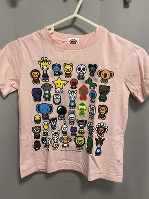 A Bathing Ape Baby Milo And Friends T-Shirt Kinder Größe 120 cm 6-7 Jahre 