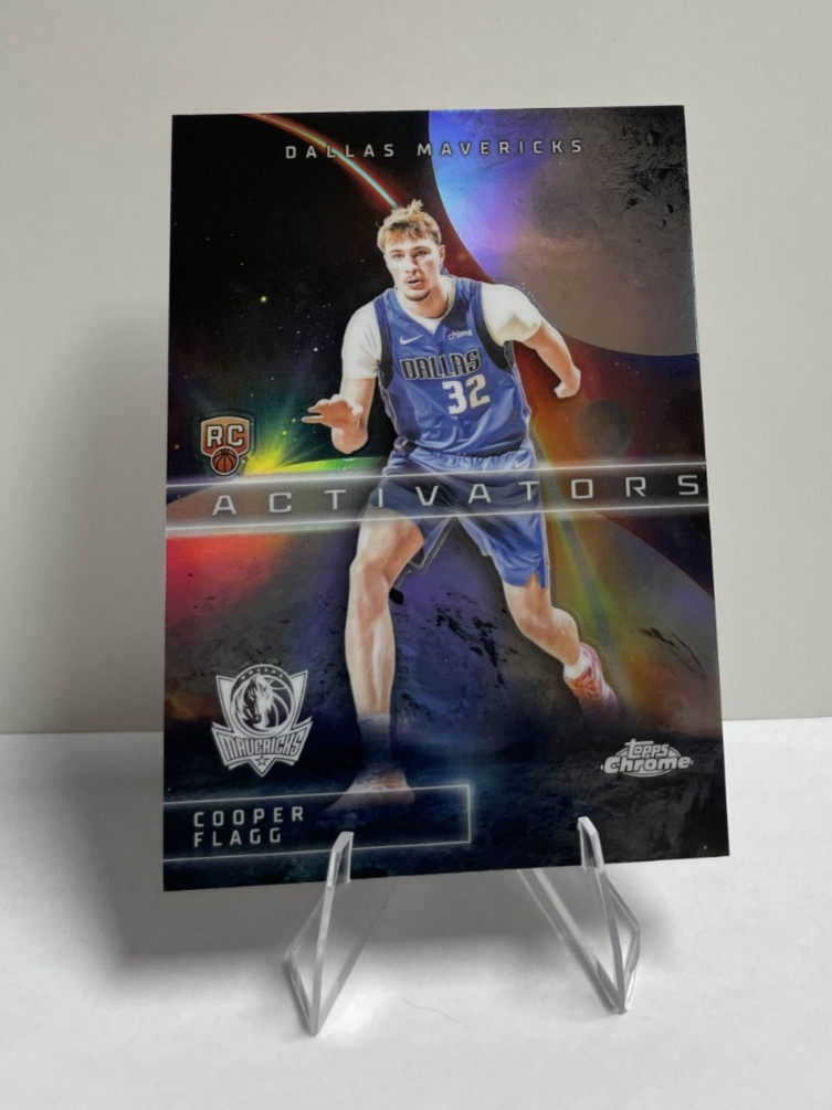 2025-26 Topps Chrome - Activators Cooper Flagg #AC-11 Refractor (RC)