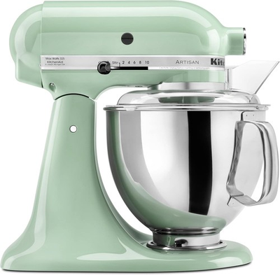 #ad #ad Artisan Series 5 Quart Tilt Head Stand Mixer with Pouring Shield KSM150PS Pista $360.95
